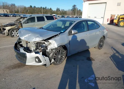 2016 Toyota Corolla S Plus z USA, uszkodzony, nr VIN 2T1BURHE2GC515258